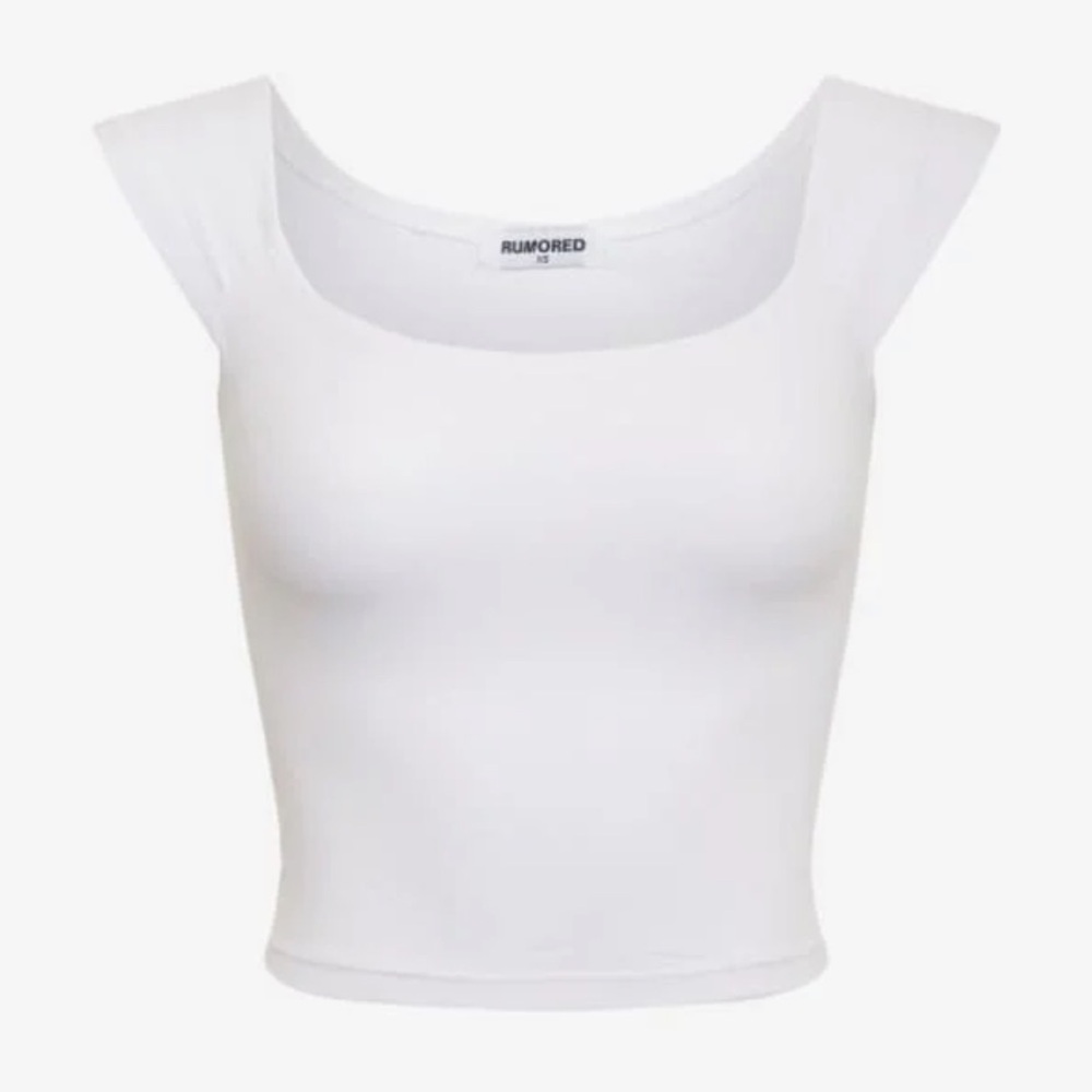 Rumored White Crop Top